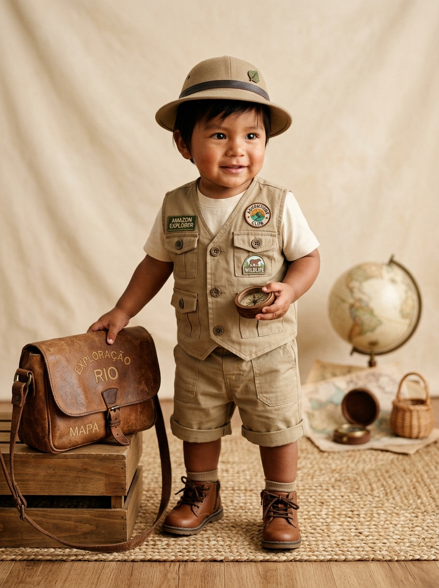Ensaio Infantil Explorador