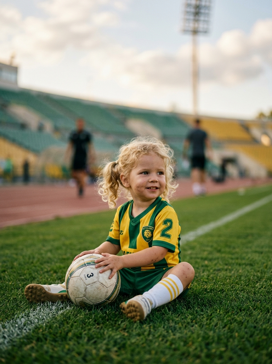 Ensaio Infantil Jogador de Futebol